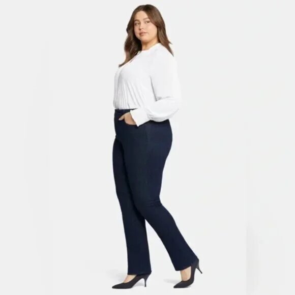 NYDJ Marilyn Straight Plus Size Jeans 18 - Picture 1 of 16